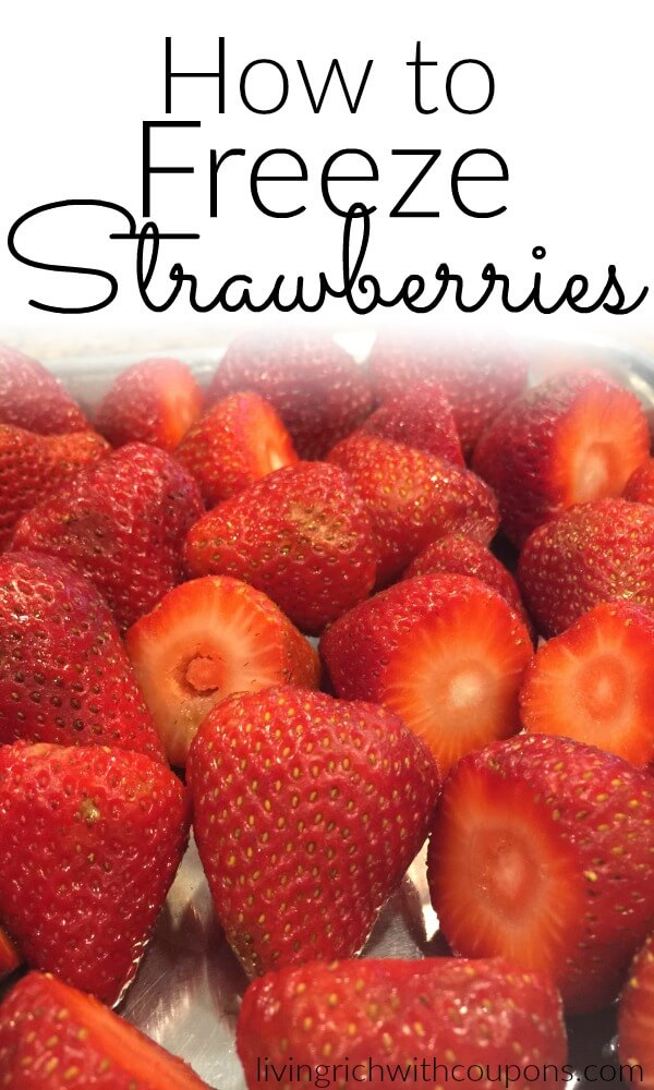 How to Freeze Strawberries